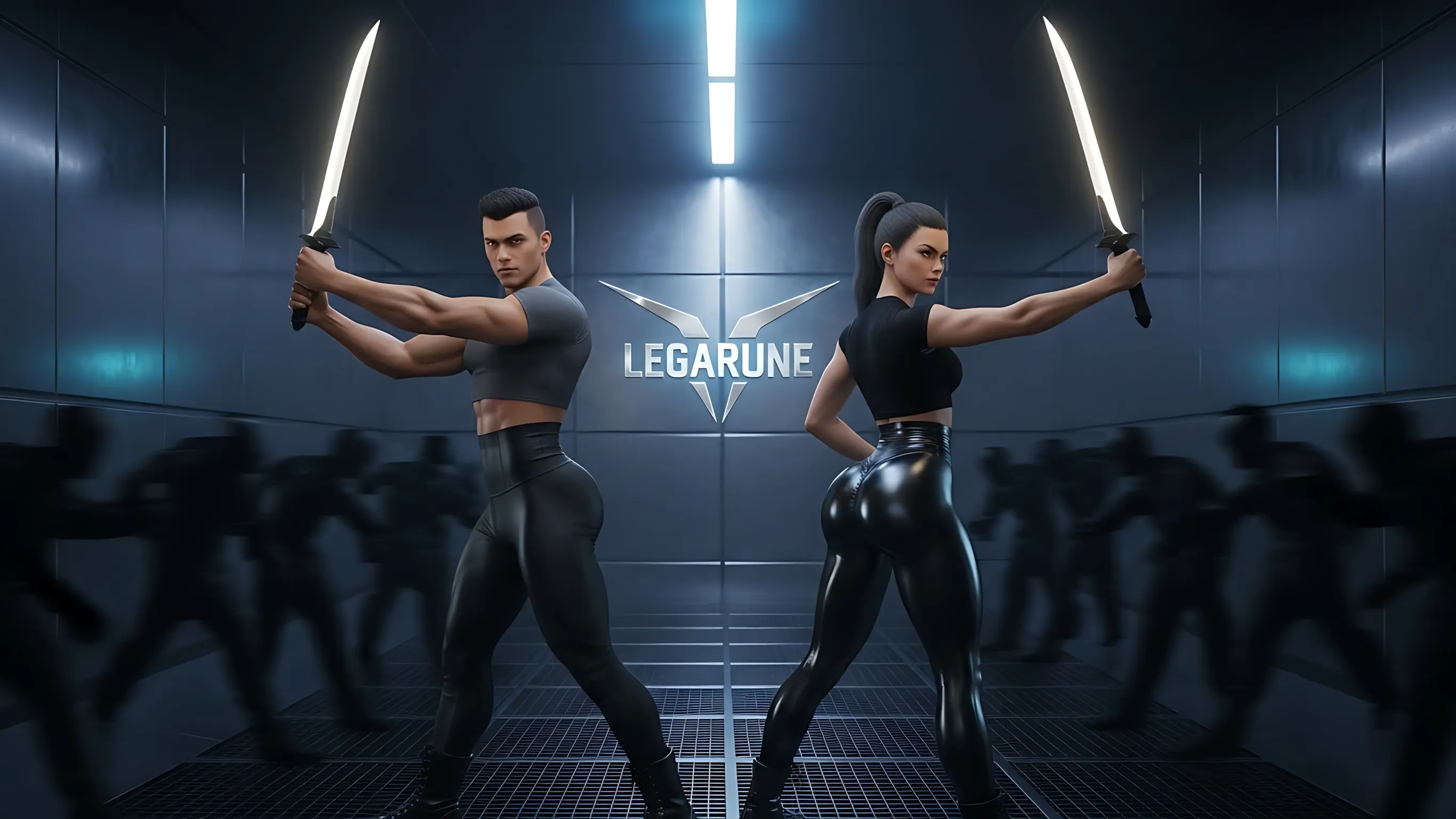 legarune art scenes images leggings cool fantasy neo future -46